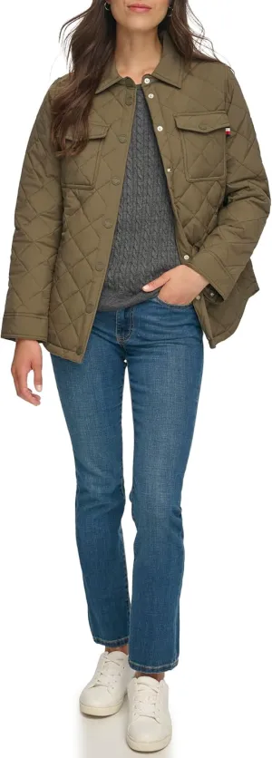 Tommy Hilfiger Women's Everyday Transitional Shacket