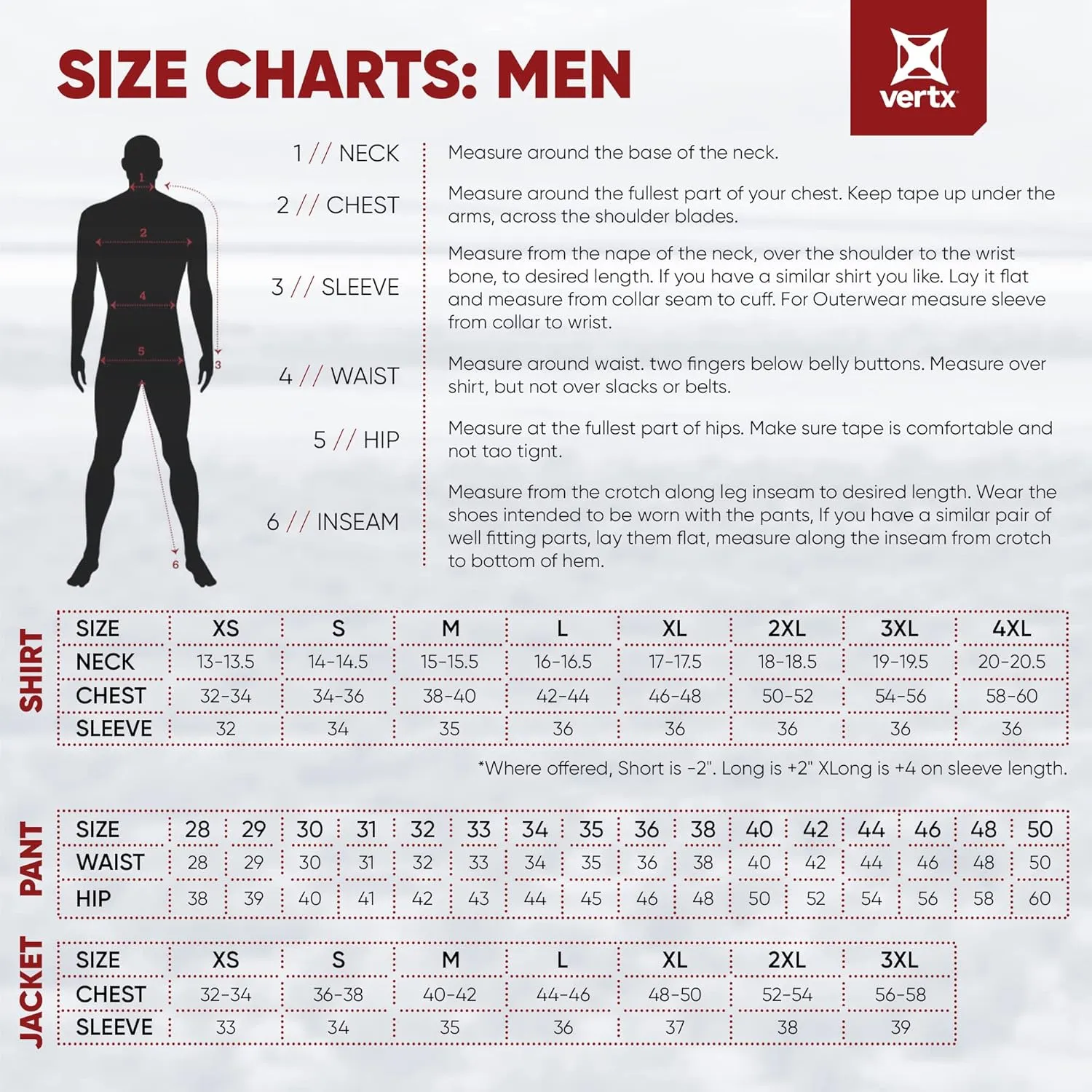 Vertx Men's Cutback Slim Fit Pant