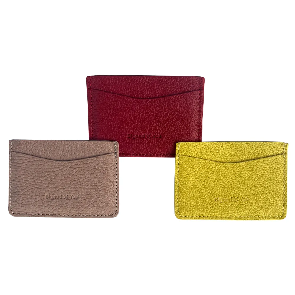 Vintage pink cardholder