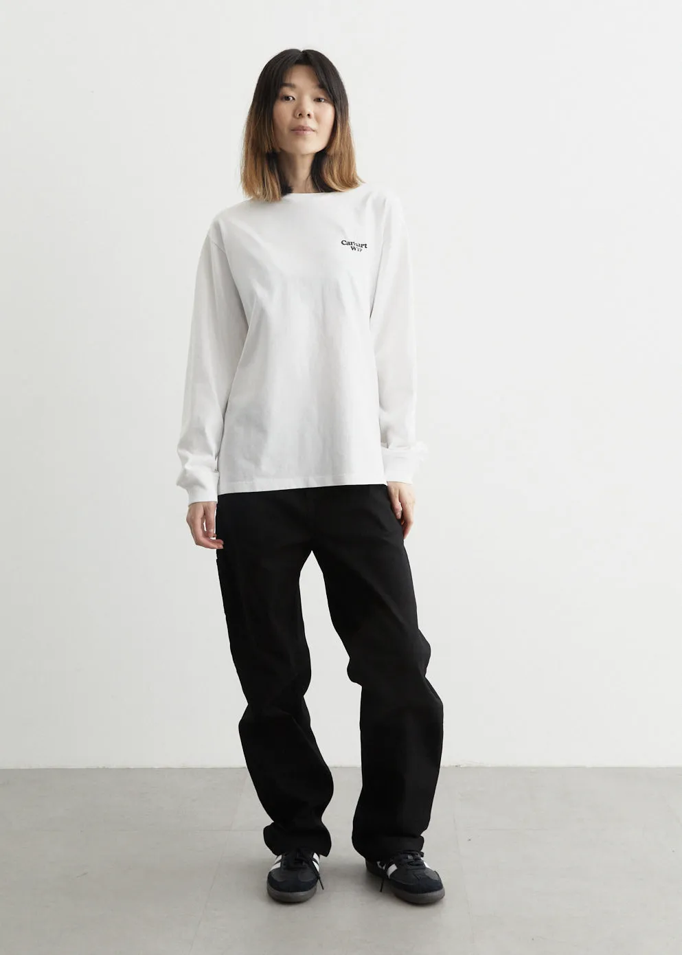 W' Long-Sleeve Paisley T-Shirt