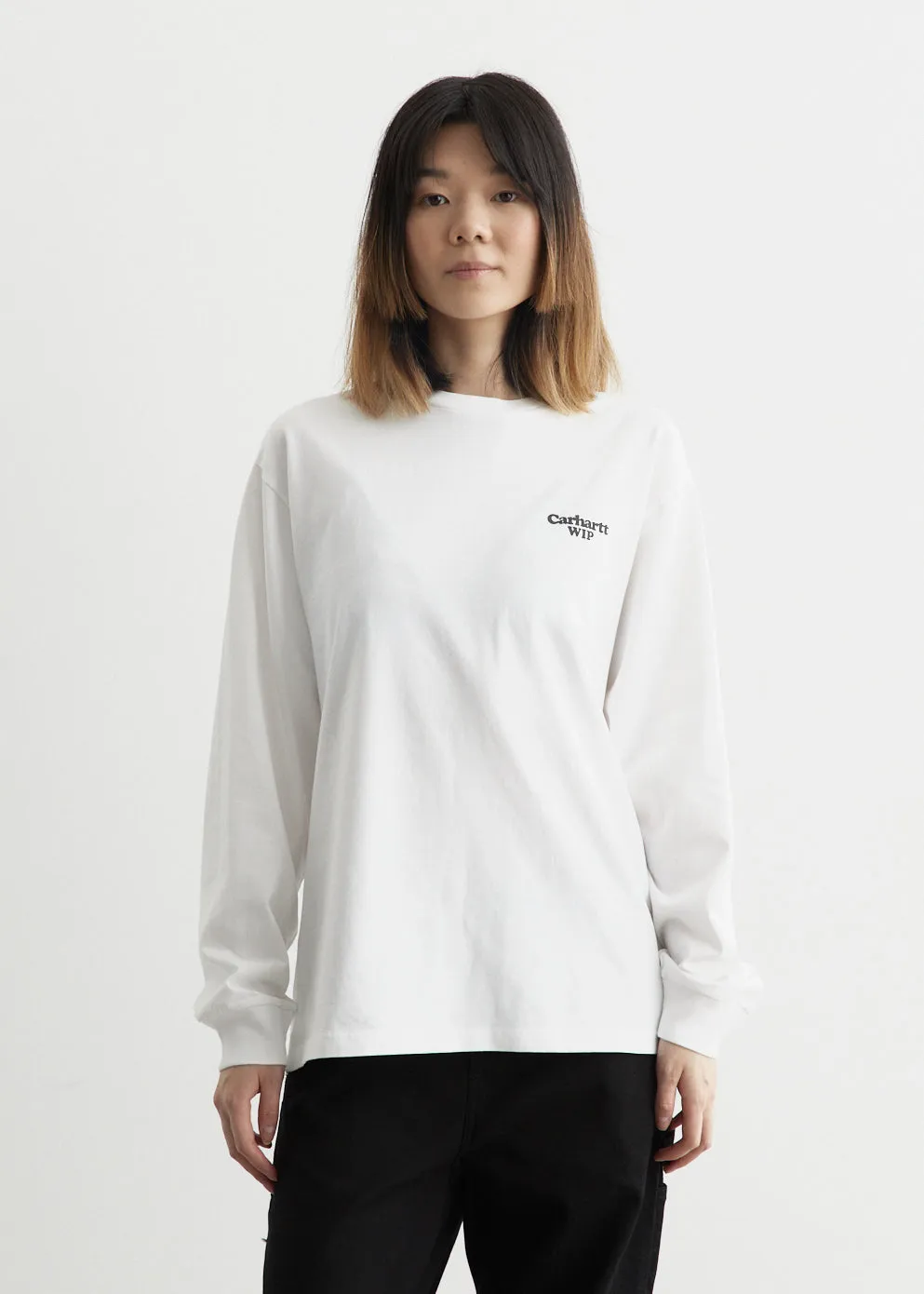 W' Long-Sleeve Paisley T-Shirt