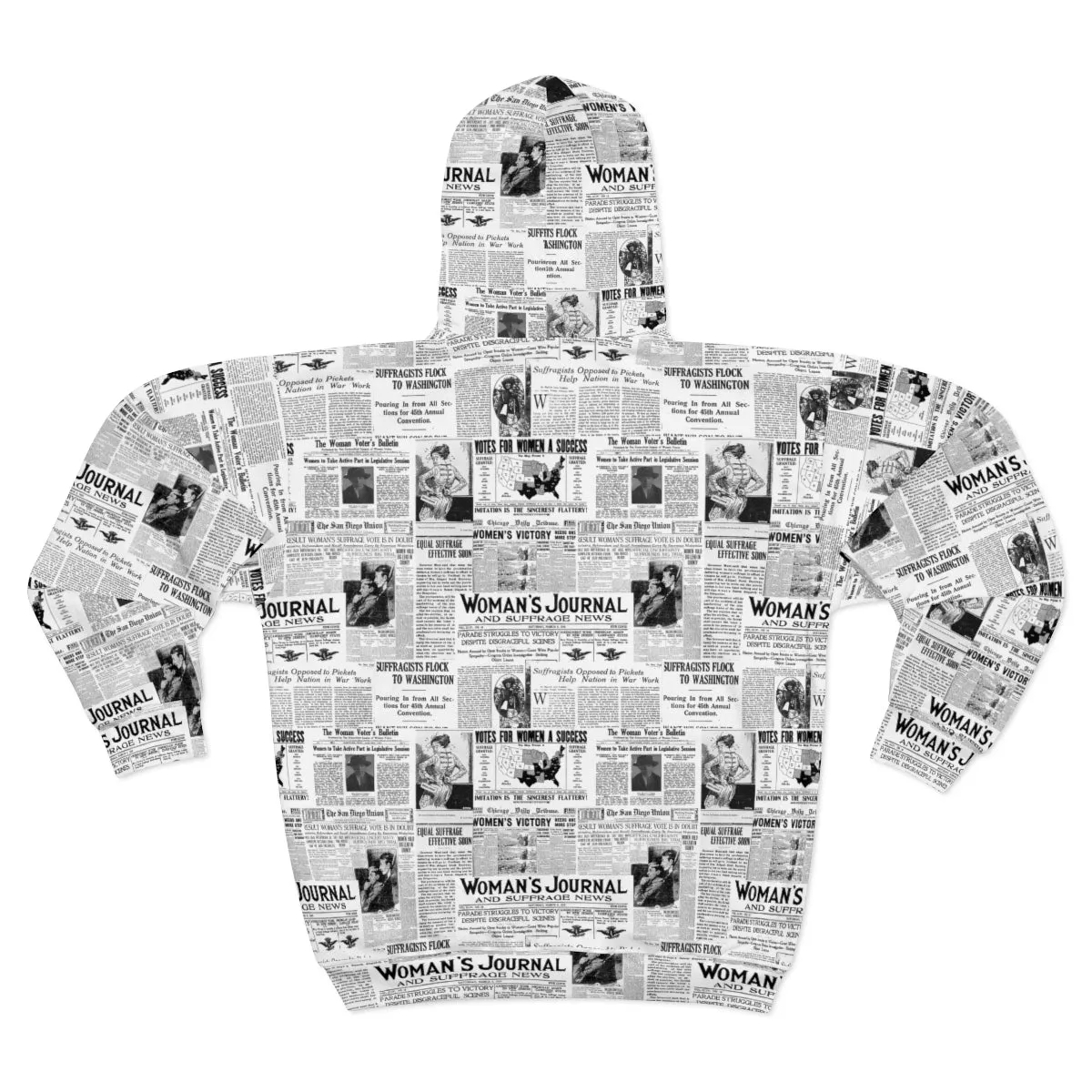 Women's Suffrage Unisex Zip Hoodie