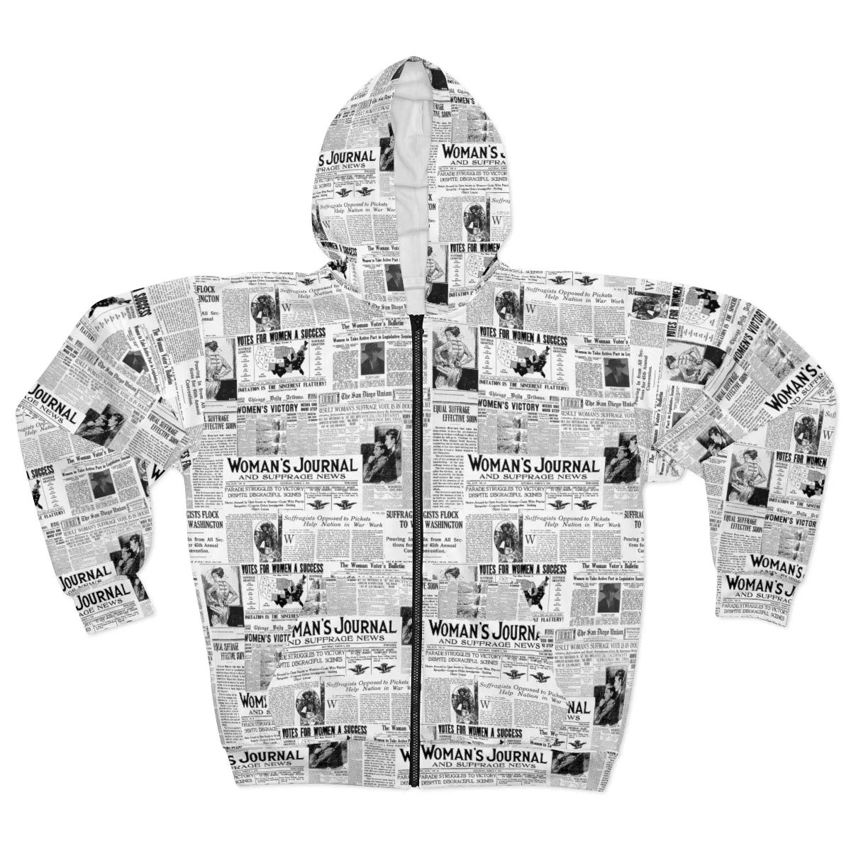Women's Suffrage Unisex Zip Hoodie