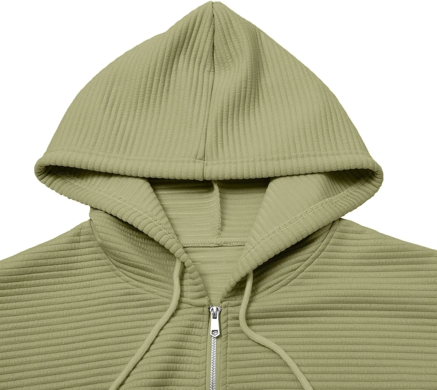 Womens Zip Up Hoodies Y2k Long Sleeve Cute Trendy Fleece Jacket Comfort Loose Fit Oversized Sweatshirt with Pockets